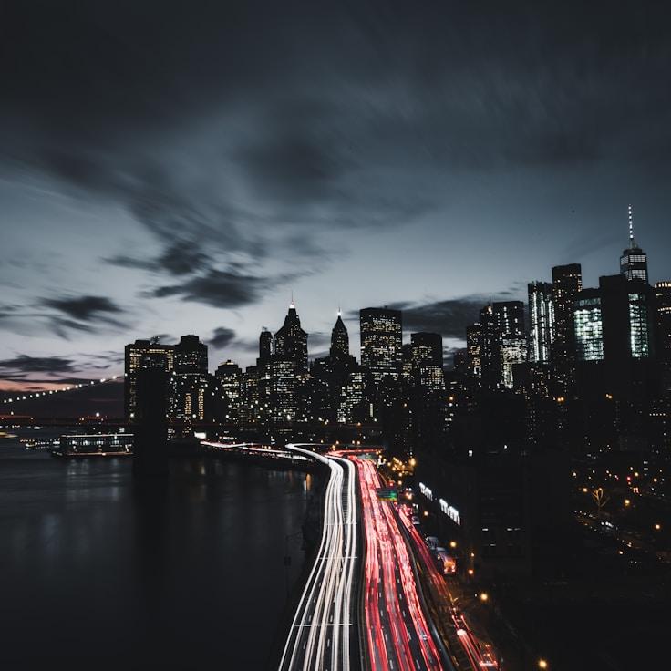 City skyline in Amsterdam, Netherlands